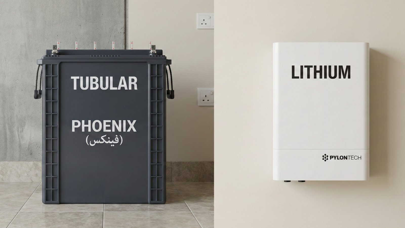 Best Solar Battery in Pakistan 2025 (Tubular vs Lithium Price & Life ...
