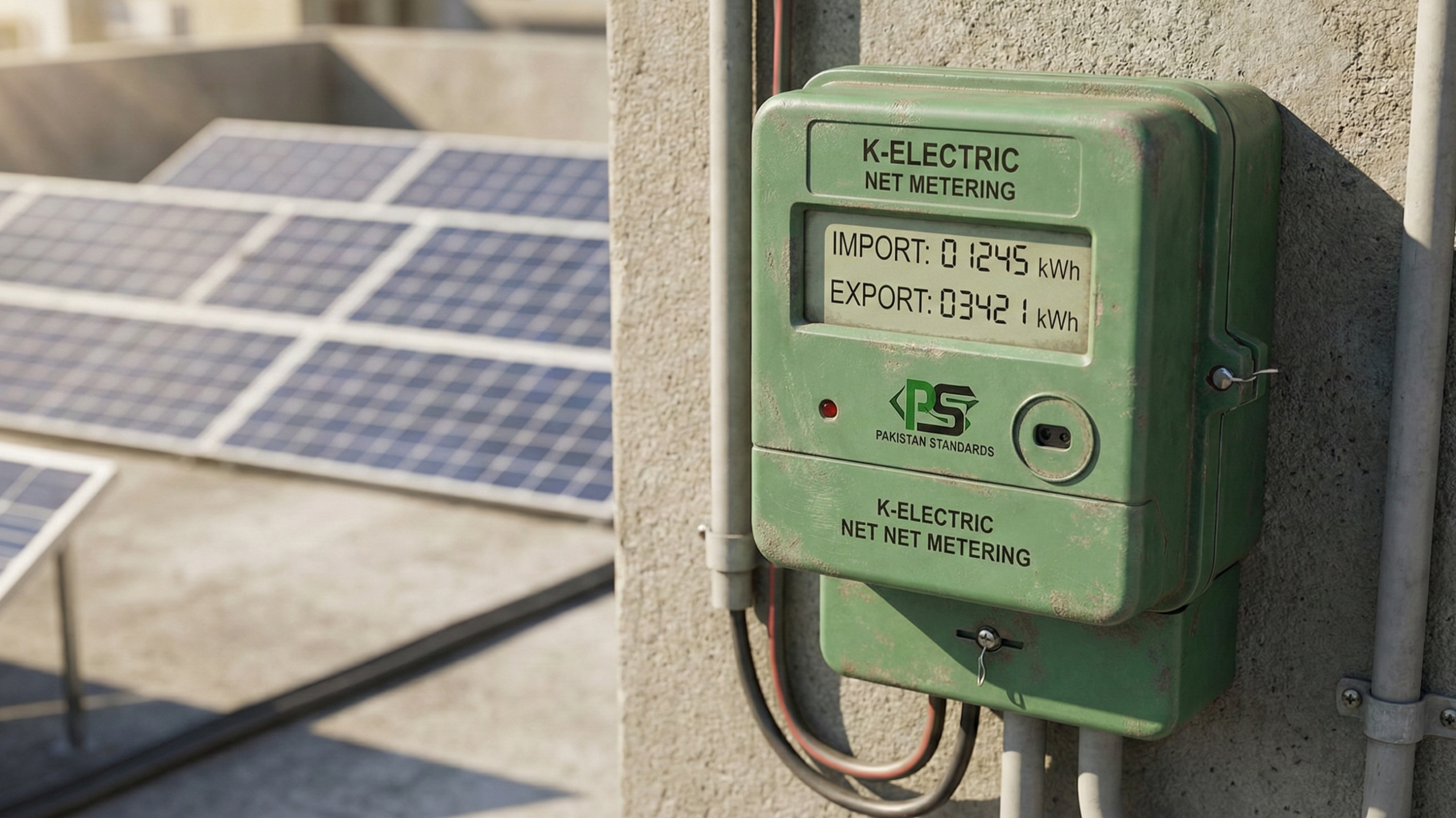 Net Metering in Pakistan 2025 - Green Meter installation