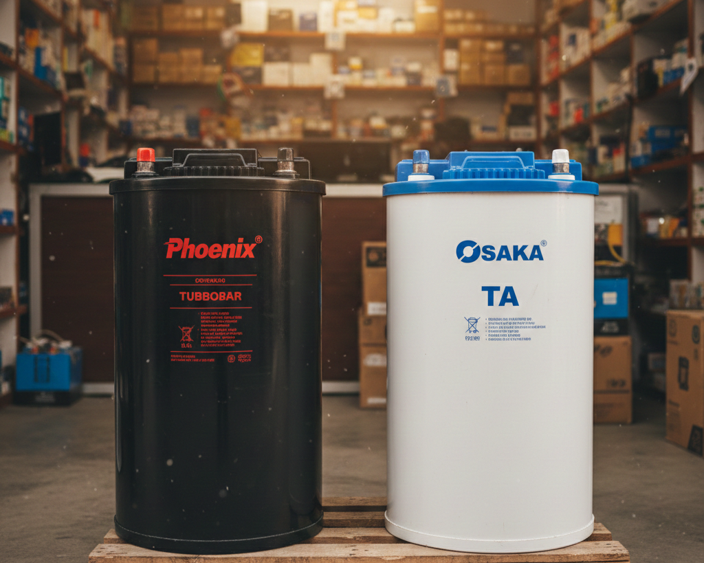 Phoenix vs Osaka Tubular Battery Price in Pakistan 2026 comparison