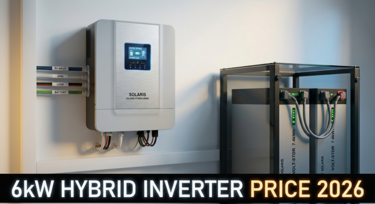 Top 6kW hybrid inverter price in Pakistan