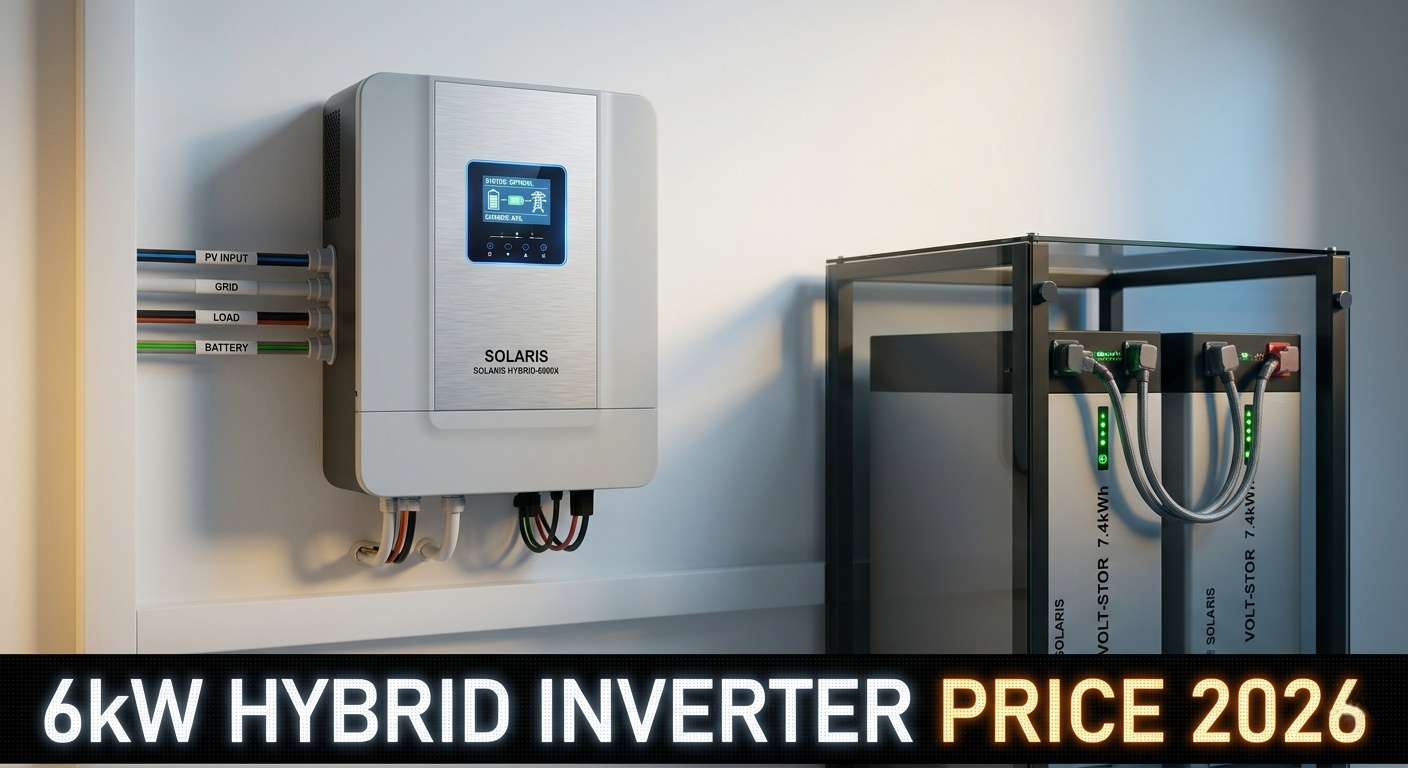 Top 6kW hybrid inverter price in Pakistan